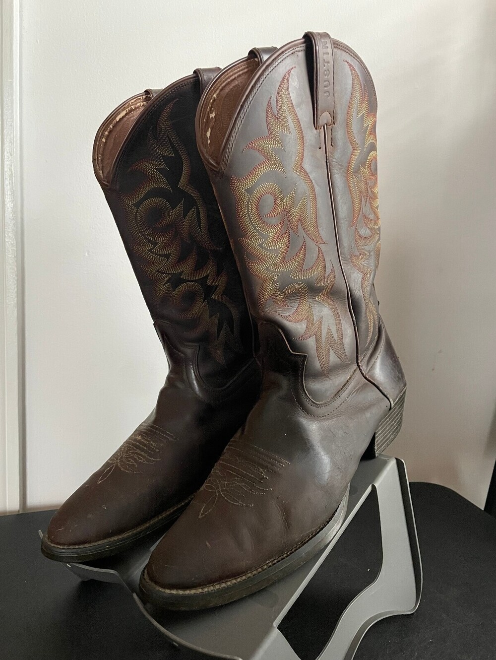 JUSTIN BOOTS WESTERN COWBOY